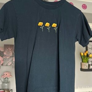 Cropped brandy Melville tshirt